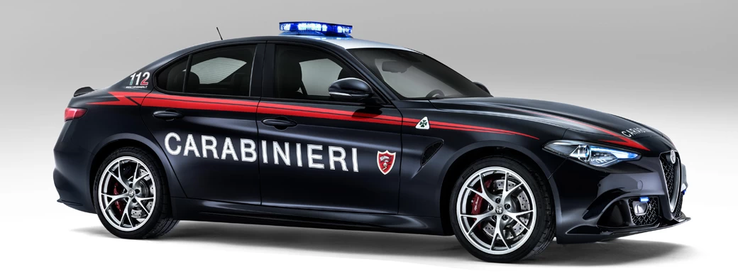   Alfa Romeo Giulia Quadrifoglio Carabinieri - 2016 - Car wallpapers