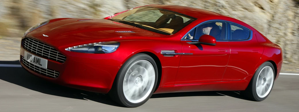   Aston Martin Rapide (Magma Red) - 2010 - Car wallpapers