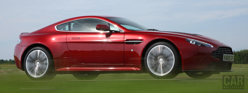   Aston Martin V12 Vantage Magma Red - 2009 - Car wallpapers
