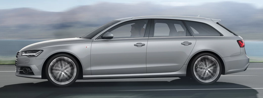 Обои автомобили Audi A6 Avant 2.0 TDI S-line - 2014 - Car wallpapers