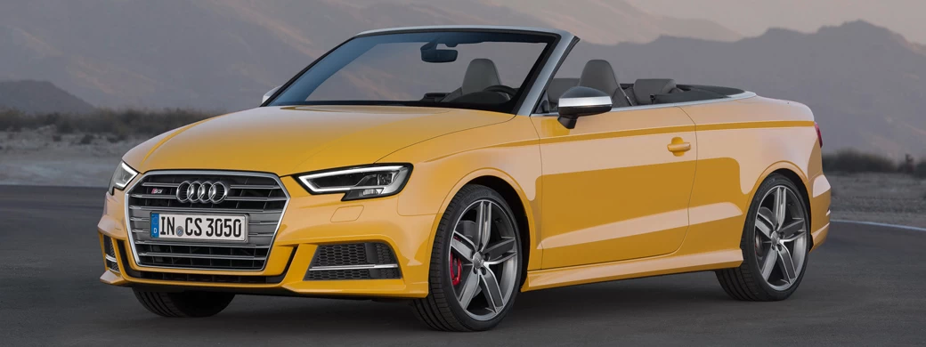   Audi S3 Cabriolet - 2016 - Car wallpapers