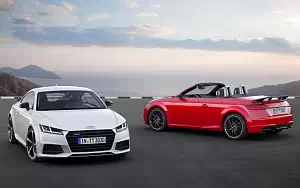 Обои автомобили Audi TT Roadster S line competition - 2016