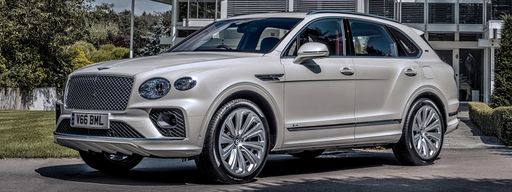   Bentley Bentayga Hybrid First Edition (Ghost White) UK-spec - 2021 - Car wallpapers