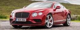 Bentley Continental GT Speed UK-spec - 2015