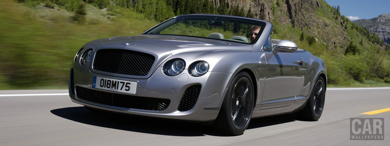   Bentley Continental Supersports Convertible - 2010 - Car wallpapers