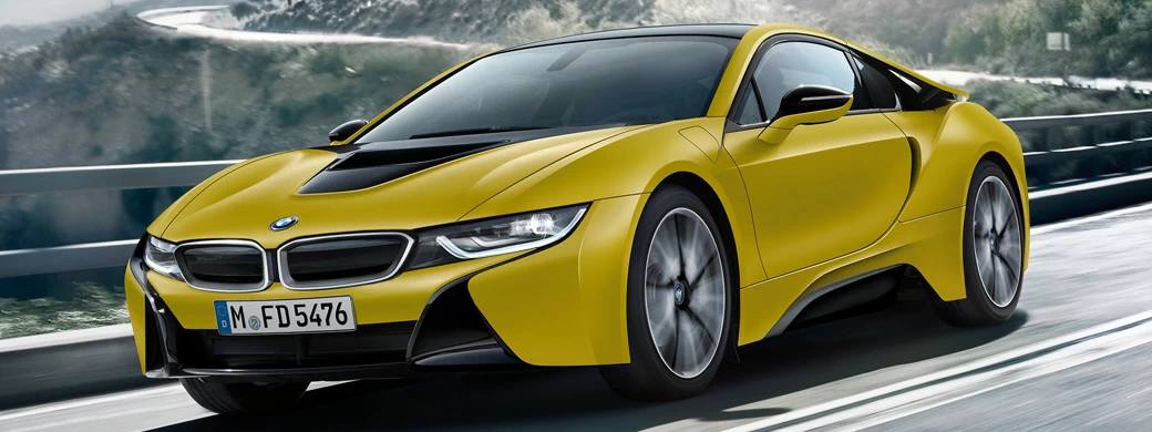   BMW i8 Frozen Yellow Edition - 2017 - Car wallpapers