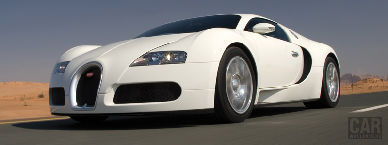   Bugatti Veyron White - 2008 - Car wallpapers