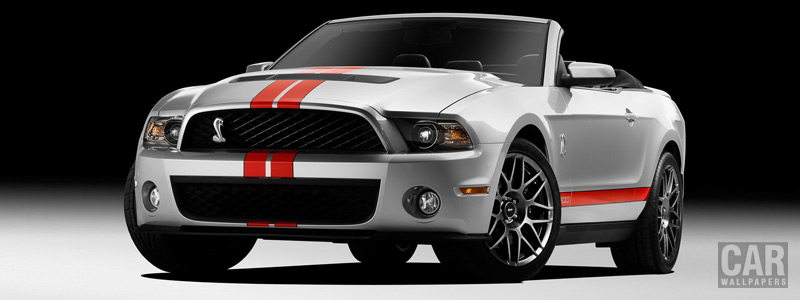   Ford Shelby GT500 Convertible - 2011 - Car wallpapers