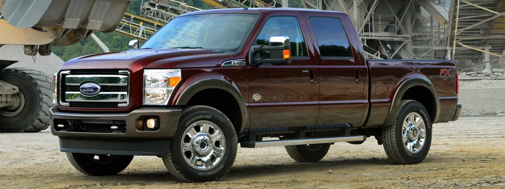   Ford F-250 Super Duty King Ranch FX4 Crew Cab - 2015 - Car wallpapers