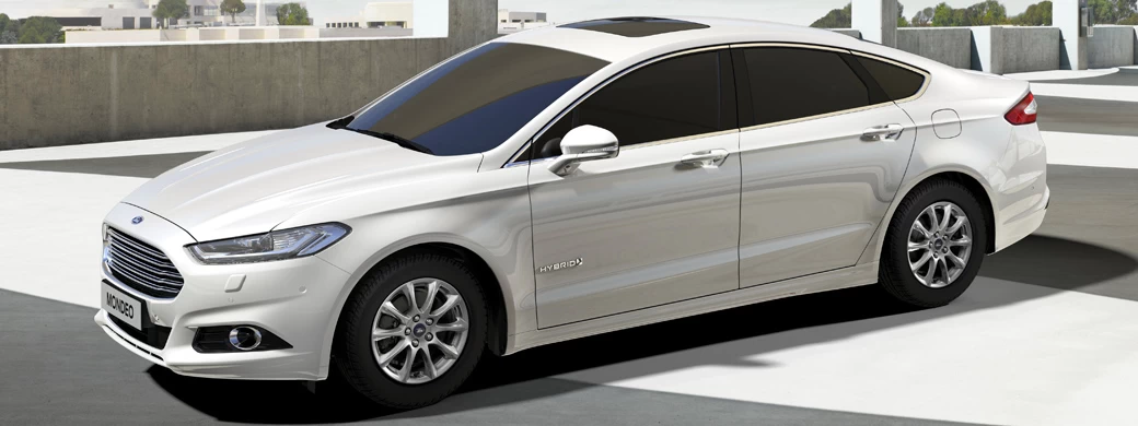   Ford Mondeo Hybrid Sedan - 2014 - Car wallpapers