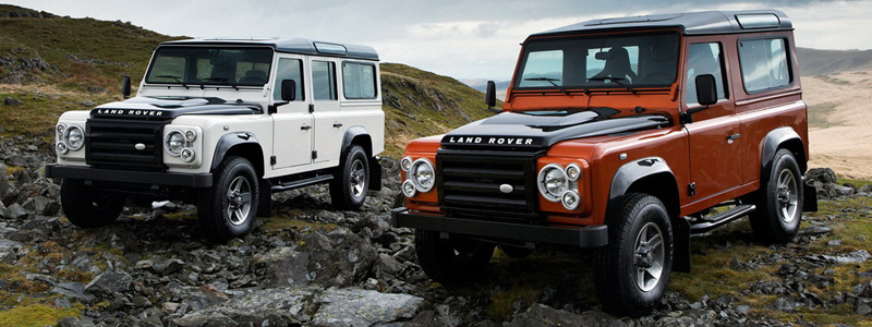   Land Rover Defender Fire and Defender Ice - 2009 - Car wallpapers