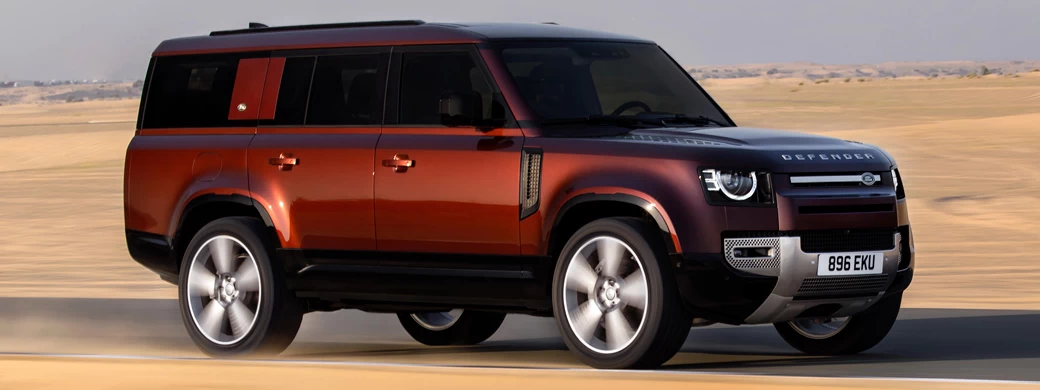   Land Rover Defender 130 P400 SE (Sedona Red) - 2023 - Car wallpapers