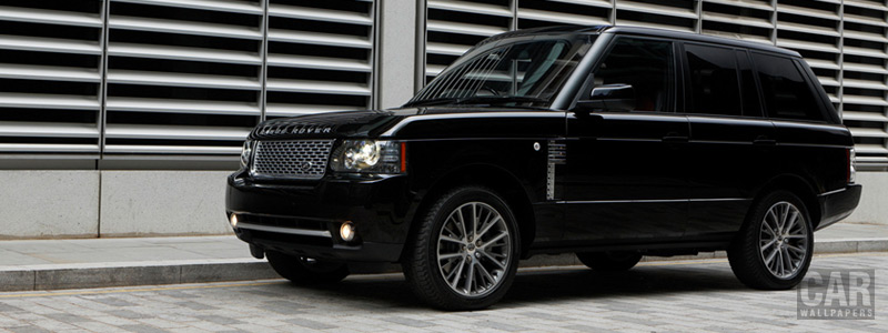 Обои автомобили Land Rover Range Rover Black Edition - 2011 - Car wallpapers