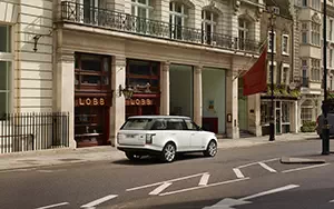 Обои автомобили Range Rover Autobiography Black Long Wheelbase - 2013