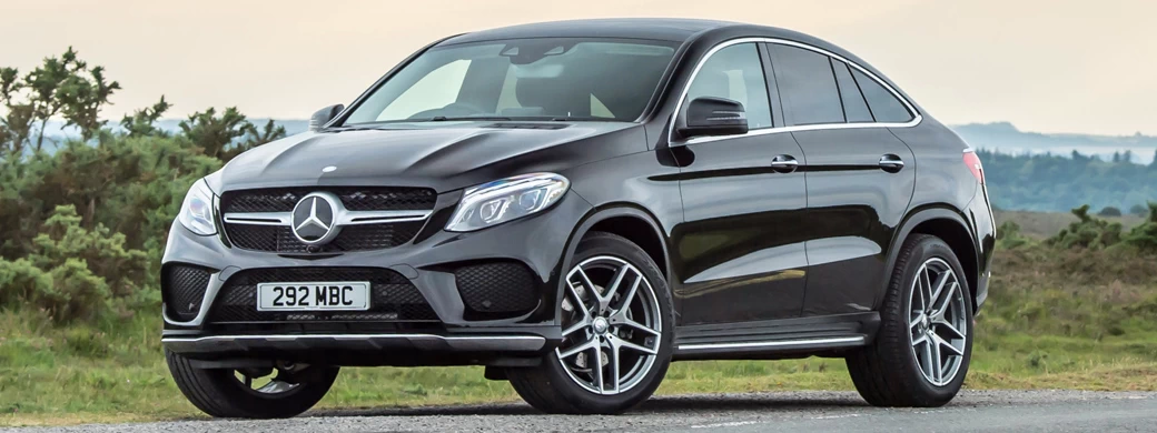   Mercedes-Benz GLE 350 d 4MATIC Coupe AMG Line UK-spec - 2015 - Car wallpapers