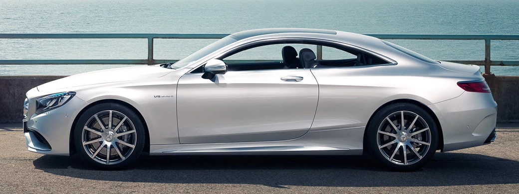   Mercedes-Benz S63 AMG Coupe UK-spec - 2014 - Car wallpapers