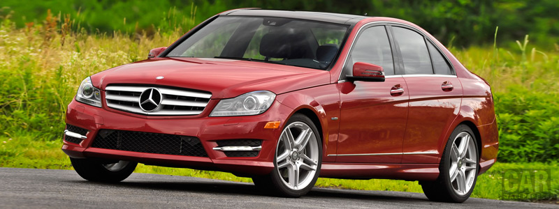   Mercedes-Benz C350 AMG Sports Package US-spec - 2012 - Car wallpapers