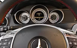 Обои автомобили Mercedes-Benz C250 Sport Package Plus US-spec - 2013