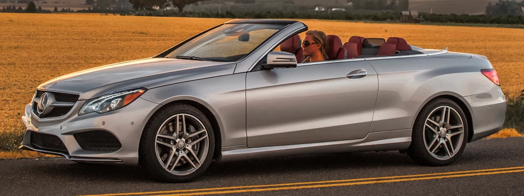   Mercedes-Benz E550 Cabriolet AMG Sports Package US-spec - 2014 - Car wallpapers