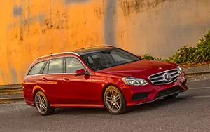   Mercedes-Benz E350 4MATIC AMG Sports Package Wagon US-spec - 2014