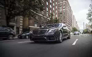 Обои автомобили Mercedes-AMG S 63 4MATIC+ US-spec - 2017