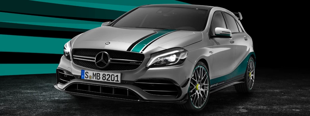 Обои автомобили Mercedes-AMG A 45 4MATIC Champions Edition - 2015 - Car wallpapers