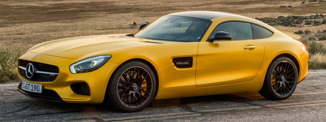 Обои автомобили Mercedes-AMG GT S Exterior Night Package - 2014 - Car wallpapers