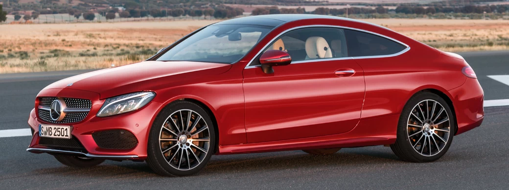   Mercedes-Benz C 250 d 4MATIC Coupe AMG Line - 2015 - Car wallpapers