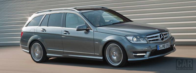   Mercedes-Benz C350 CDI 4MATIC Estate AMG Sports Package - 2011 - Car wallpapers