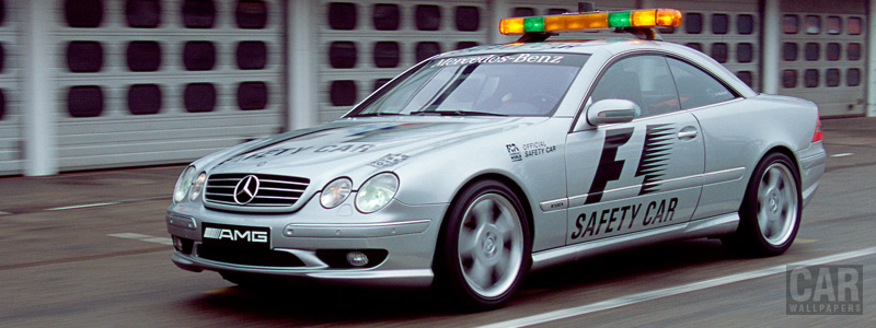   Mercedes-Benz CL55 AMG Safety car - 2000 - Car wallpapers