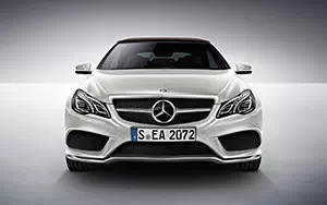 Обои автомобили Mercedes-Benz E350 BlueTEC Cabriolet AMG Sports Package - 2013
