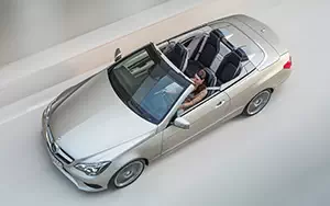 Обои автомобили Mercedes-Benz E350 BlueTEC Cabriolet - 2013