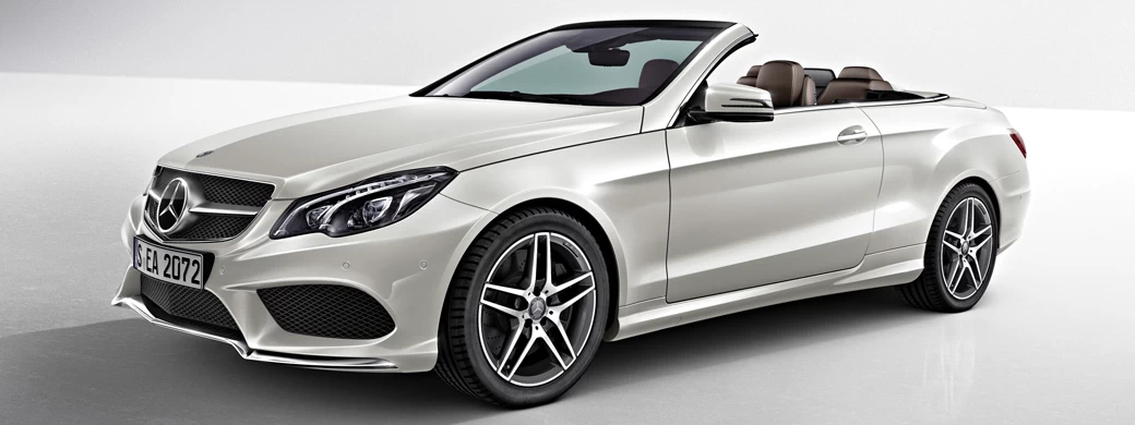Обои автомобили Mercedes-Benz E350 BlueTEC Cabriolet AMG Sports Package - 2013 - Car wallpapers
