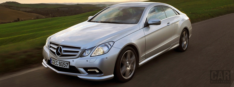   Mercedes-Benz E-class Coupe E500 AMG Sports Package - 2009 - Car wallpapers