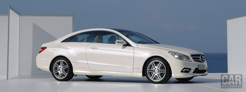   Mercedes-Benz E-class Coupe AMG Sport Package - 2009 - Car wallpapers