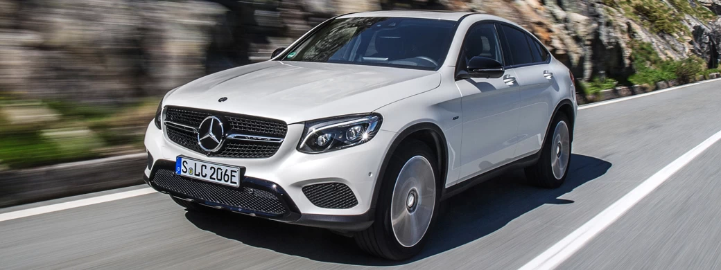   Mercedes-Benz GLC 350 e 4MATIC Coupe - 2016 - Car wallpapers
