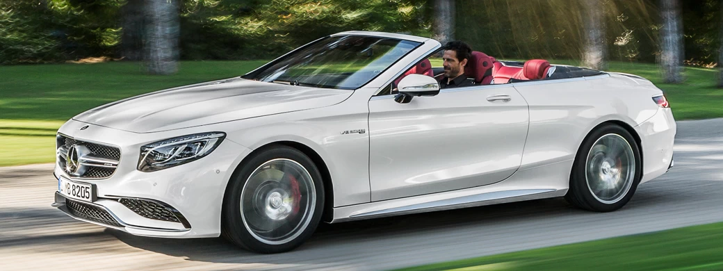   Mercedes-AMG S 63 4MATIC Cabriolet - 2015 - Car wallpapers