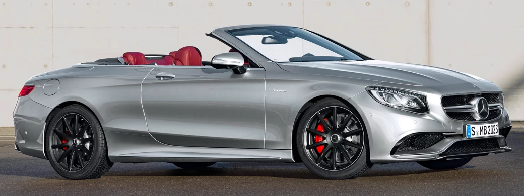   Mercedes-AMG S 63 4MATIC Cabriolet Edition 130 - 2016 - Car wallpapers
