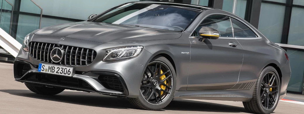  Mercedes-AMG S 63 4MATIC+ Coupe Yellow Night Edition - 2017 - Car wallpapers