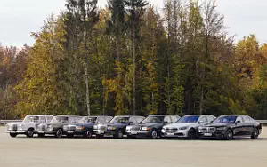 Обои автомобили Mercedes-Benz S-class Historic model range - 2020