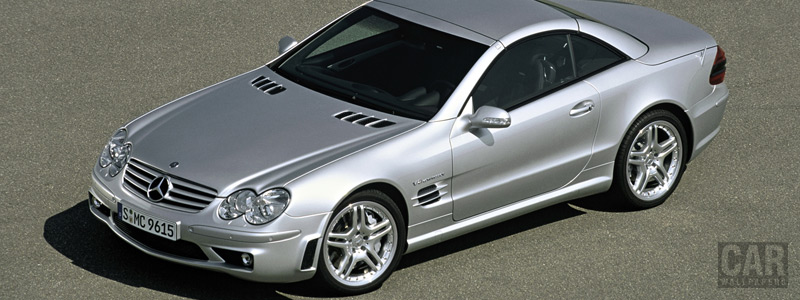 Обои автомобили Mercedes-Benz SL55 AMG Performance Package - 2003 - Car wallpapers