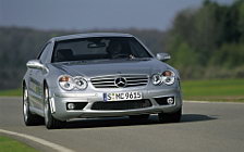 Обои автомобили Mercedes-Benz SL55 AMG Performance Package - 2003