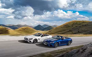 Обои автомобили Mercedes-Benz SL 500 AMG Line - 2015