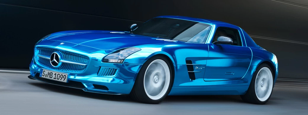 Обои автомобили Mercedes-Benz SLS AMG Coupe Electric Drive - 2012 - Car wallpapers