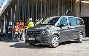 Обои автомобили Mercedes-Benz Vito Tourer BASE 111 CDI - 2014