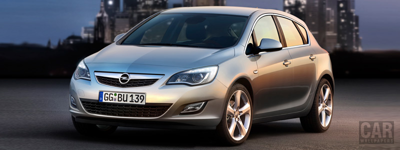   Opel Astra - 2009 - Car wallpapers