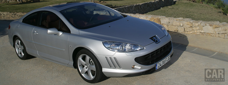   - Peugeot 407 Coupe - Car wallpapers