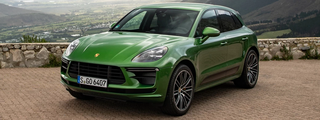   Porsche Macan Turbo (Mamba Green Metallic) - 2019 - Car wallpapers
