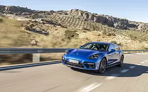   Porsche Panamera Turbo S E-Hybrid Sport Turismo (Sapphire Blue Metallic) - 2017