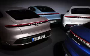 Обои автомобили Porsche Taycan - 2021